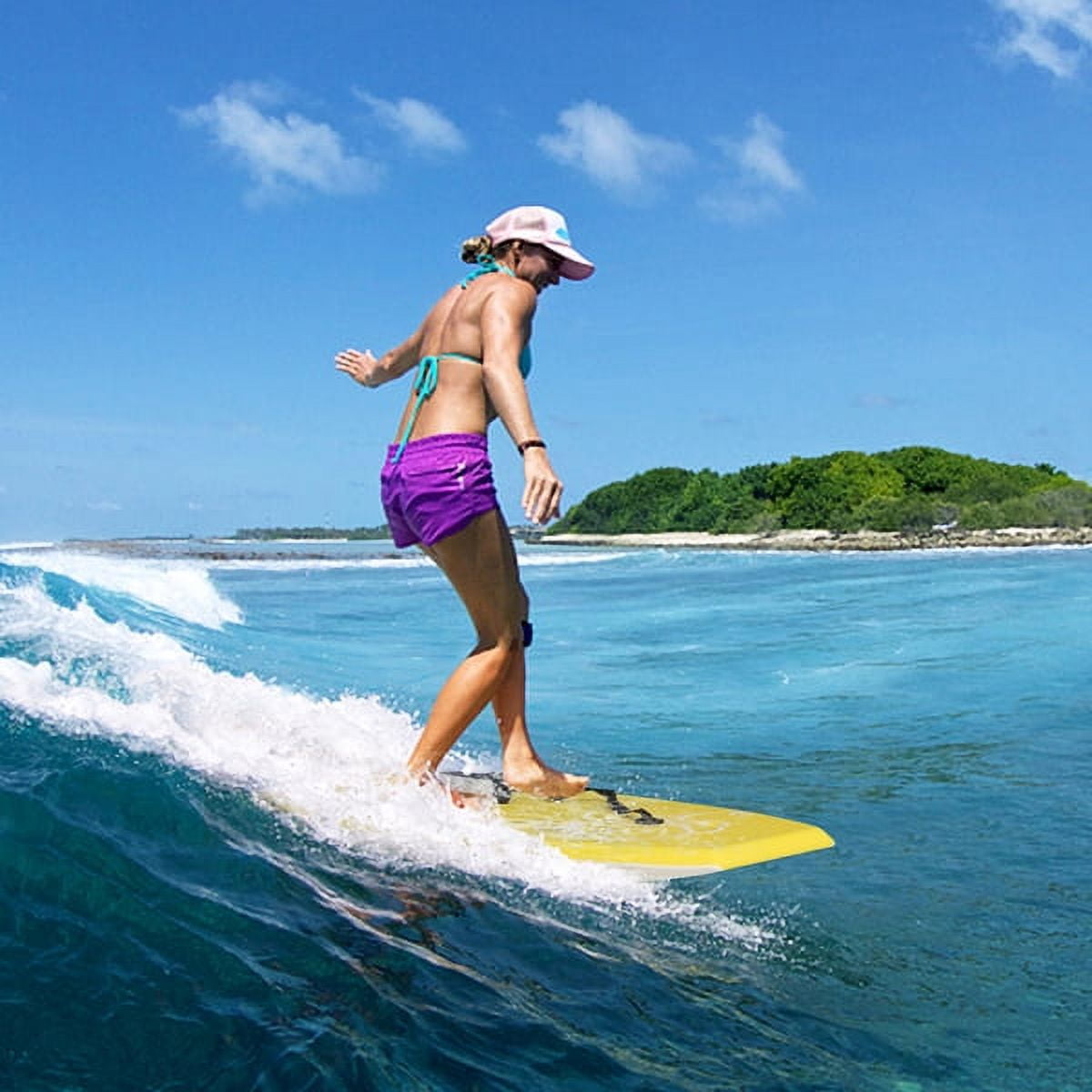 Clearance 41in 25kg Water Kid/Youth Surfboard Yellow