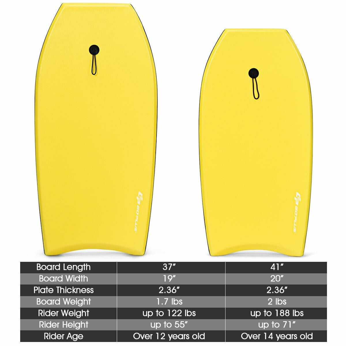 GIFFIH Super Lightweight Surfing Bodyboard