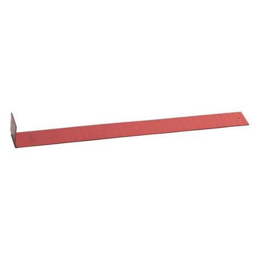 Gator Grip GG-32 Fishing Aluminum Anodized Red Measuring Board