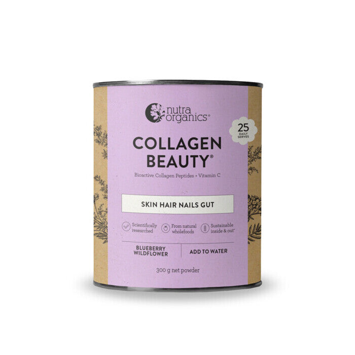 Nutra Organics Wildflower Collagen Beauty Blueberry Wildflower 300g