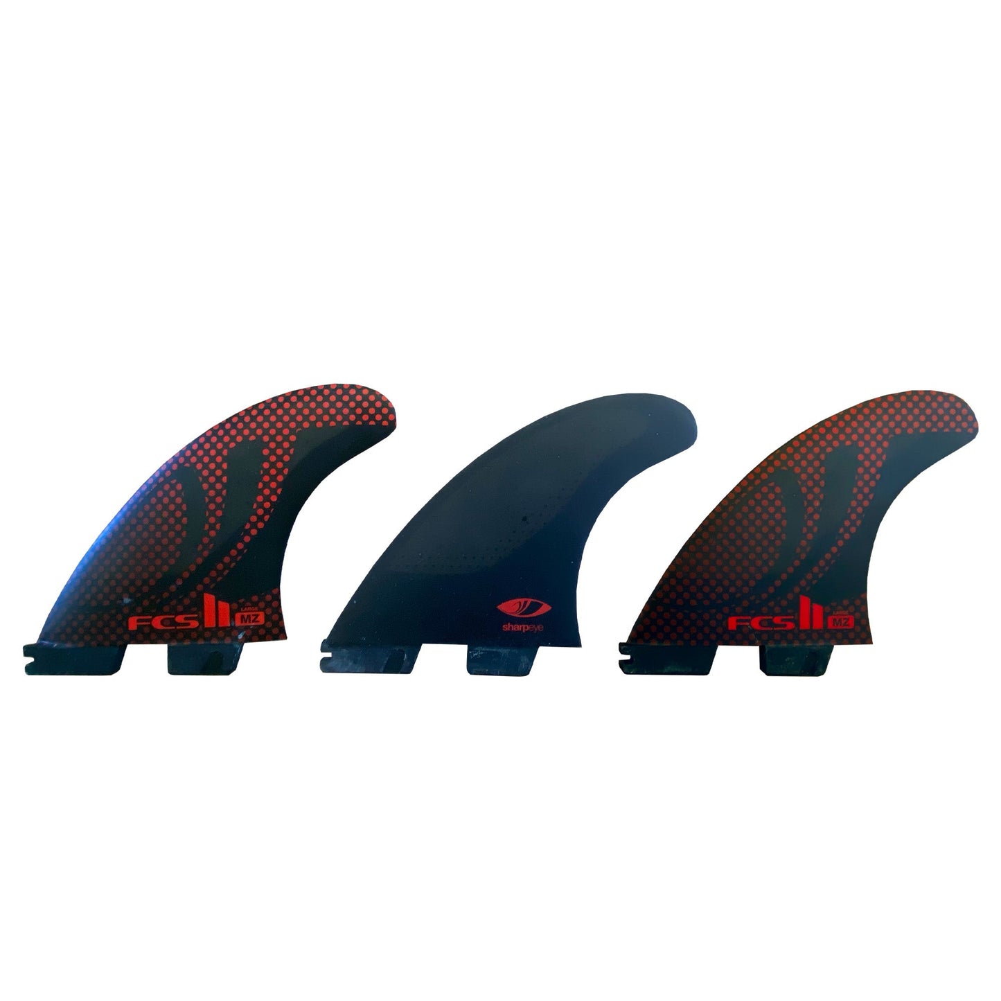 FCS II Sharp Eye Small Used Tri-Fin Set