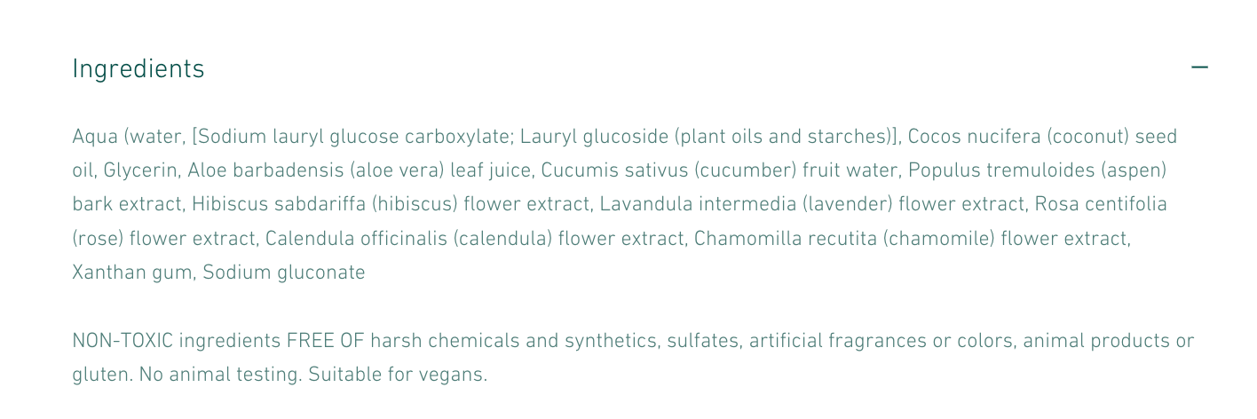 ISun Sapphire Cleanse Facial Cleanser