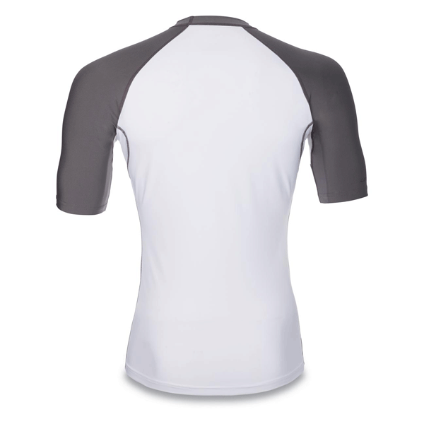 Dakine - Heavy Duty Snug Fit S/S Rashguard - White Rash Vest/Surf