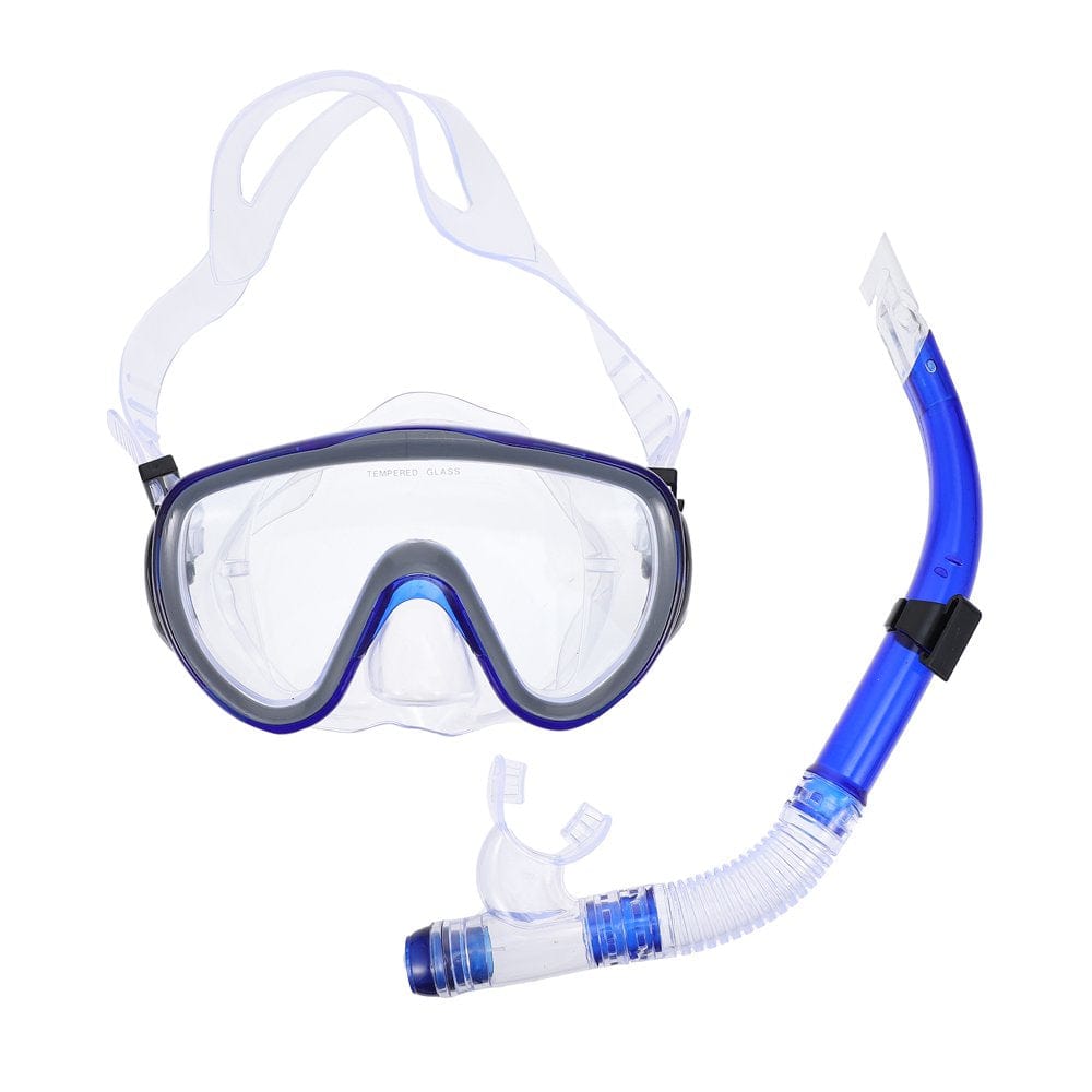 NUOLUX Snorkel Diving Goggles Set Dry Masks Snorkeling Adult Drivingpackage Men Glasses Full Scuba Swimming Masks Face Glass