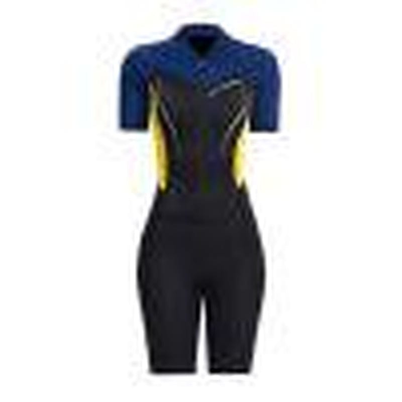 Vakind Women Shorty Wetsuit Mens, 1.5Mm Neoprene Swimsuit Front Zip for Scuba Diving Surfing Snorkeling Swimming