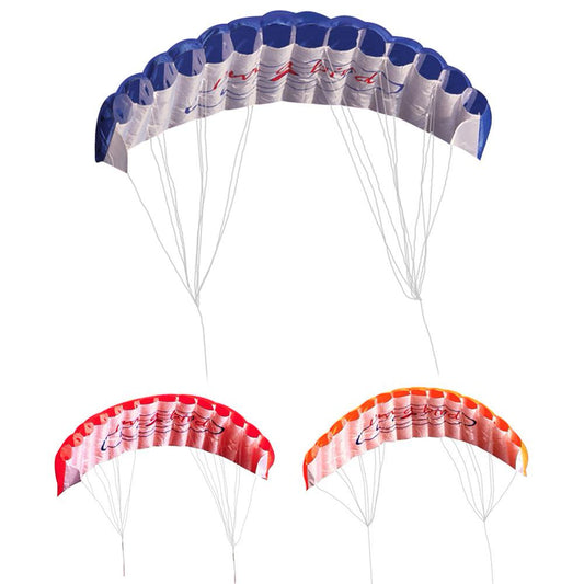 Huge 74Inch Dual Line Parachute Stunt Kite with Flying Tools 1.9M Power Parafoil Kitesurfing Training Kites Outdoor Fun Sports
