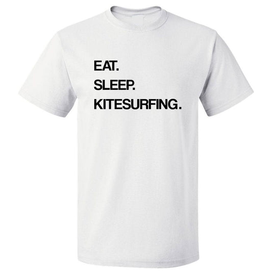 Eat Sleep Kitesurfing T Shirt Tee Gift