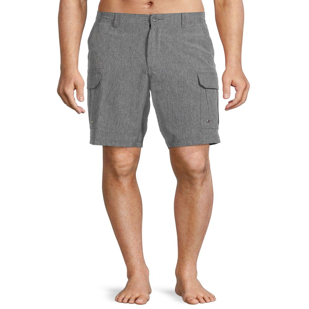 George Men'S and Big Men'S 9" Cargo Swim Shorts, up to Size 5XL