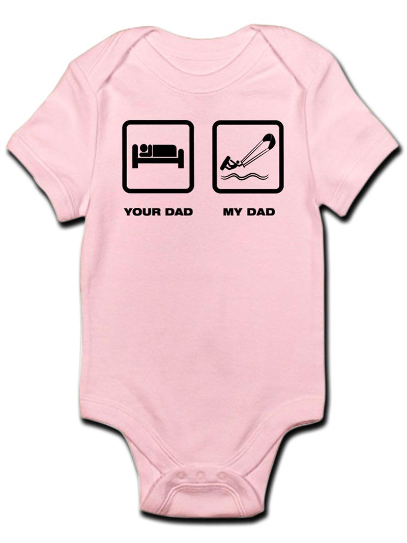Cafepress - Kitesurfing Infant Bodysuit - Baby Light Bodysuit