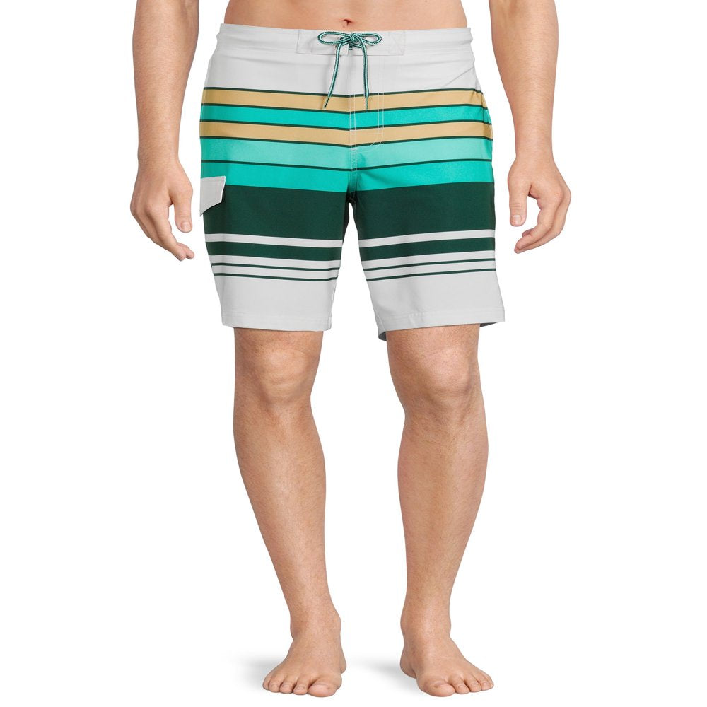 George Men'S and Big Men'S Eboard Swim Trunks, Sizes up to 3XL