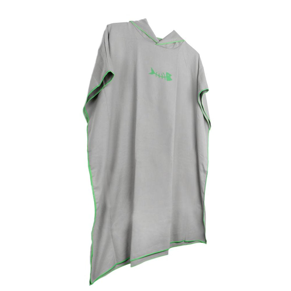 Adult Women Ed Poncho Changing Robe Beach Towel -Surf Kitesurf Swimning Pool Red