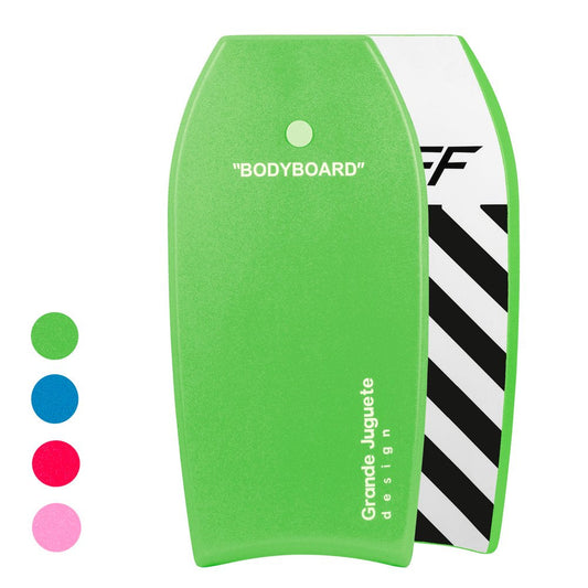 HYNAWIN Body Board for Beach 37In/41In Foam Bodyboard Super Lightweight with Premium Wrist Leash for Sea