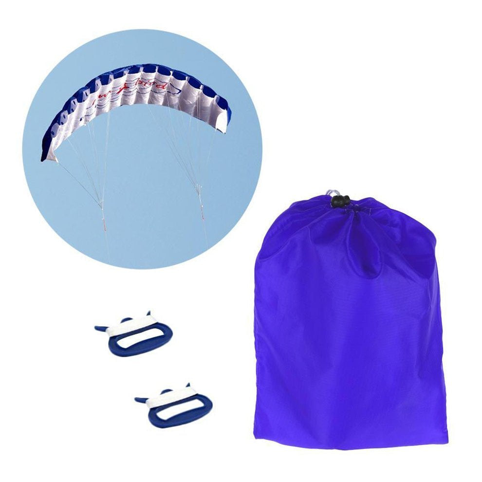 Top Deals 1.4M Dual Line Kitesurfing Stunt Parachute Soft Parafoil Surfing Kite Sport Kite Huge Large Outdoor Activity Beach Flying Kite