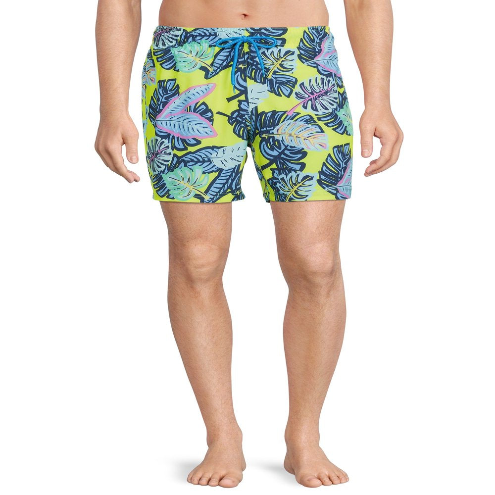 George Men'S and Big Men'S Novelty Swim Trunks, Sizes up to 5XL