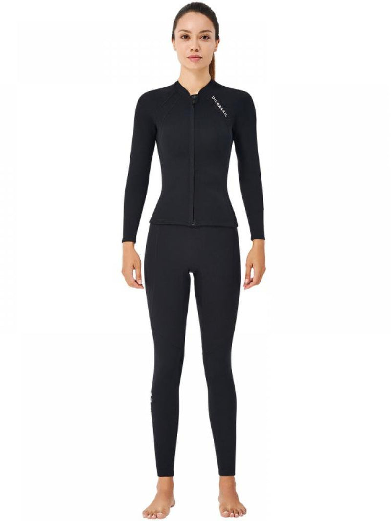 2Mm Professional Men and Women Wetsuit Split Top Thickened Warmth Deep Diving Snorkeling Surfing Suit Swimming Pants