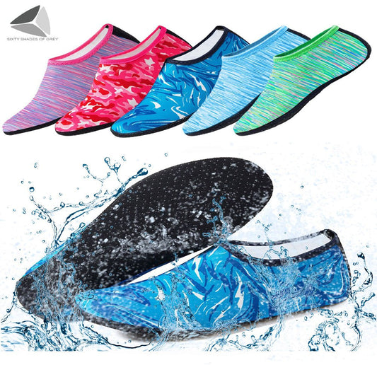 Sixtyshades Water Sports Socks Barefoot Quick-Dry Aqua Beach Socks Slip-On for Men Women Kids for Swim Surf Yoga Exercise