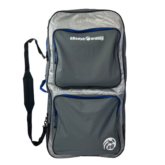 eBodyboarding Padded Reflector Travel Bodyboard Bag-Gray