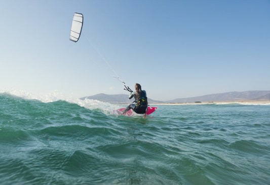 Kitesurfing; Tarifa Cadiz Andalusia Spain Poster Print (36 X 24)
