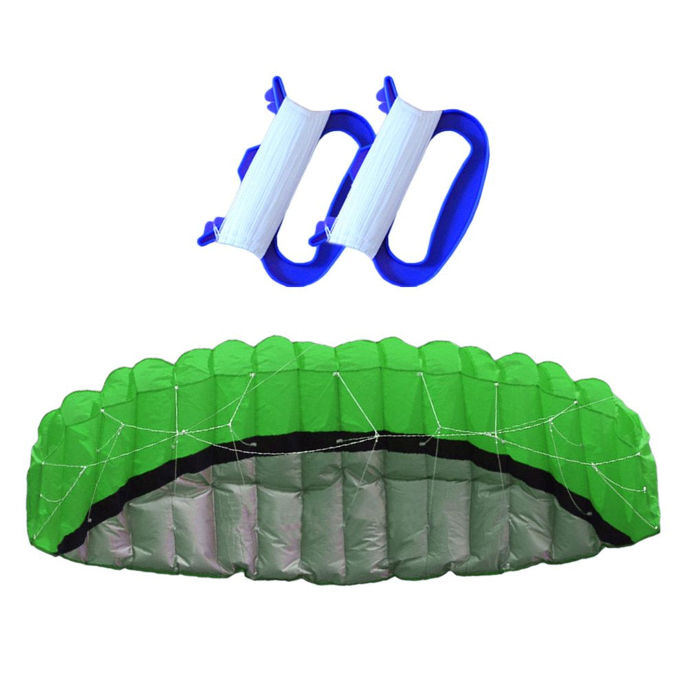 Adults Urfing Trainer Wing, Durable Beach Summer Double Lines Trick , outside Yellow