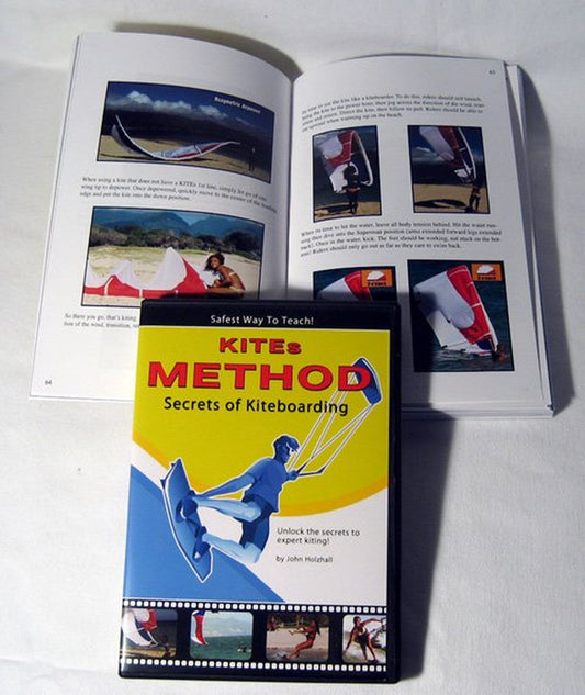 Learn How to Kiteboard Kiteboarding Course Book DVD Kitesurfing Kitesurf Manual