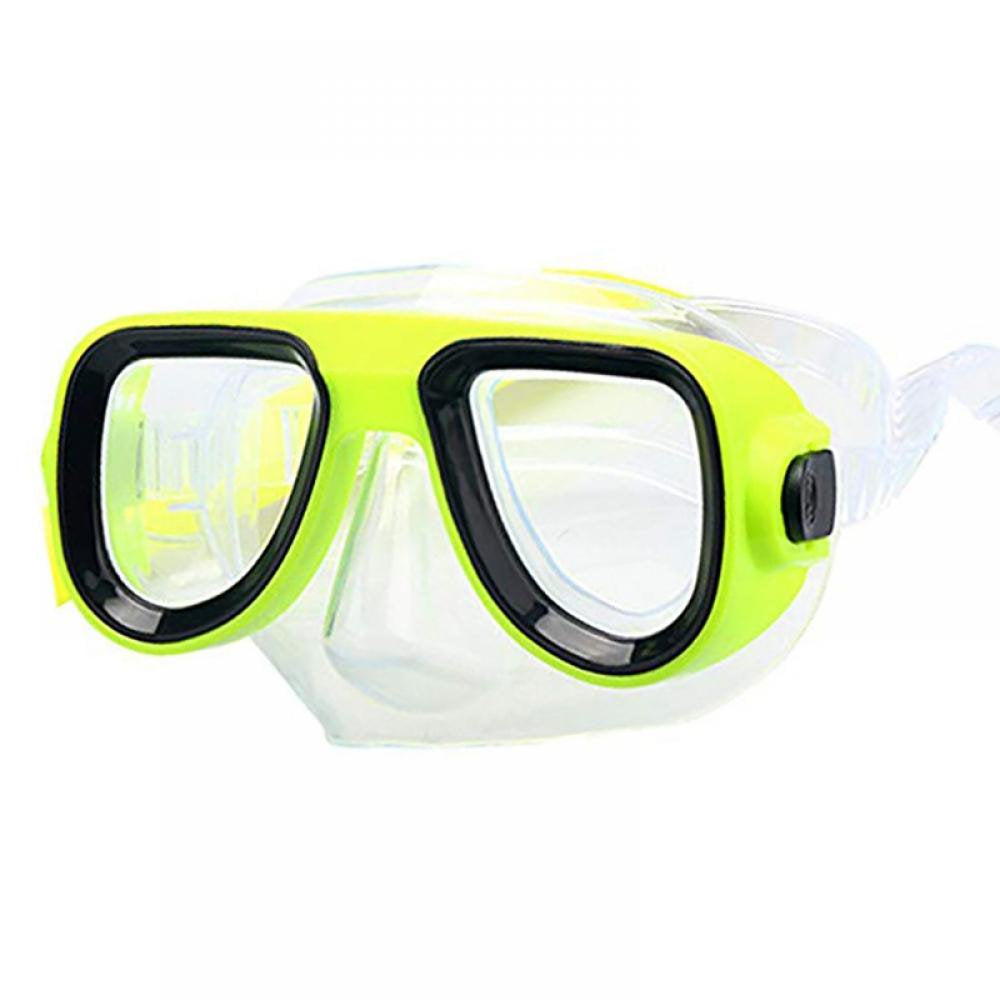 Kids Goggles for Swimming for Age 3-15, Kids Swim Goggles with Nose Cover, No Leaking, Anti-Fog, Waterproof