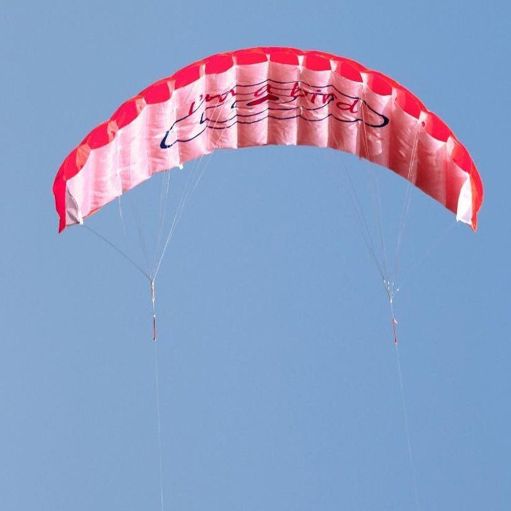 OUTAD 1.4M Dual Line Kitesurfing Stunt Parachute Soft Parafoil Surfing Kite Sport Kite Huge Large Outdoor Activity Beach Flying Kite