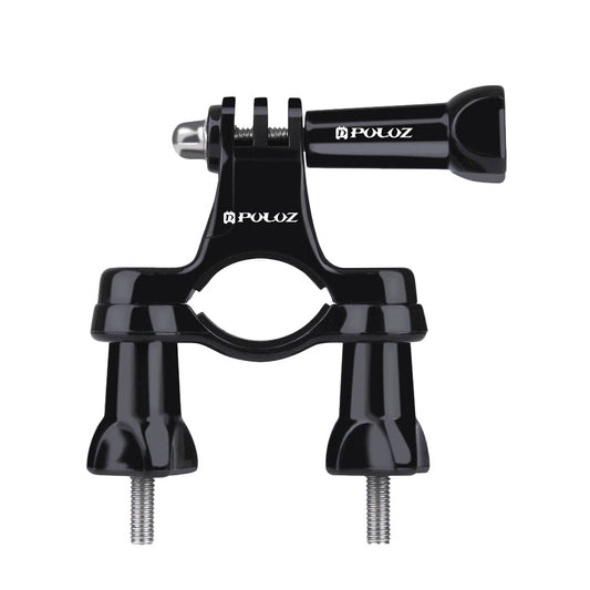 NICEXMAS 2 Pcs Universal Mount Bike Nylon Plastic Handlebar Adapter Mount Camera Fixed Bracket Action Camera Mount Bracket with Screw Compatible for Gopro NEW HERO (Black)