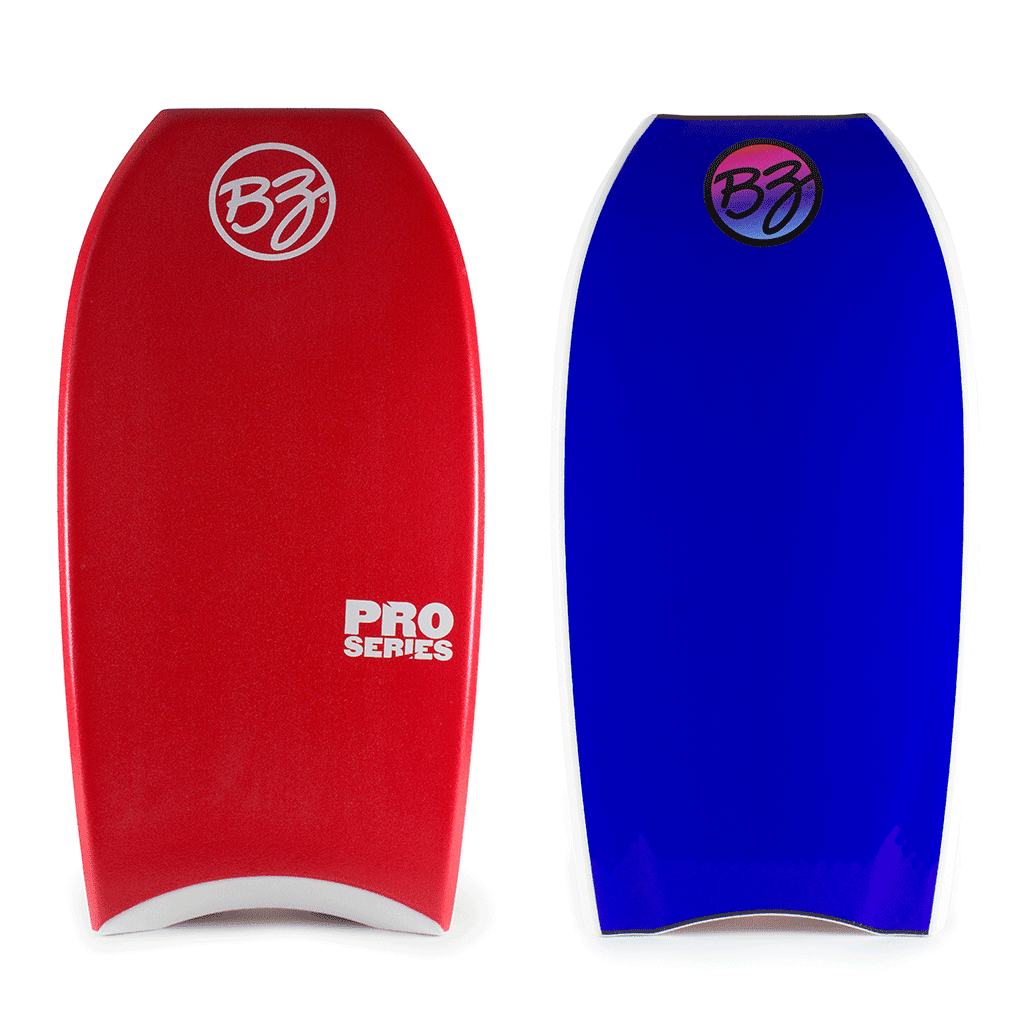 BZ Pro B20 41 Bodyboard - Red / White / Electric Blue
