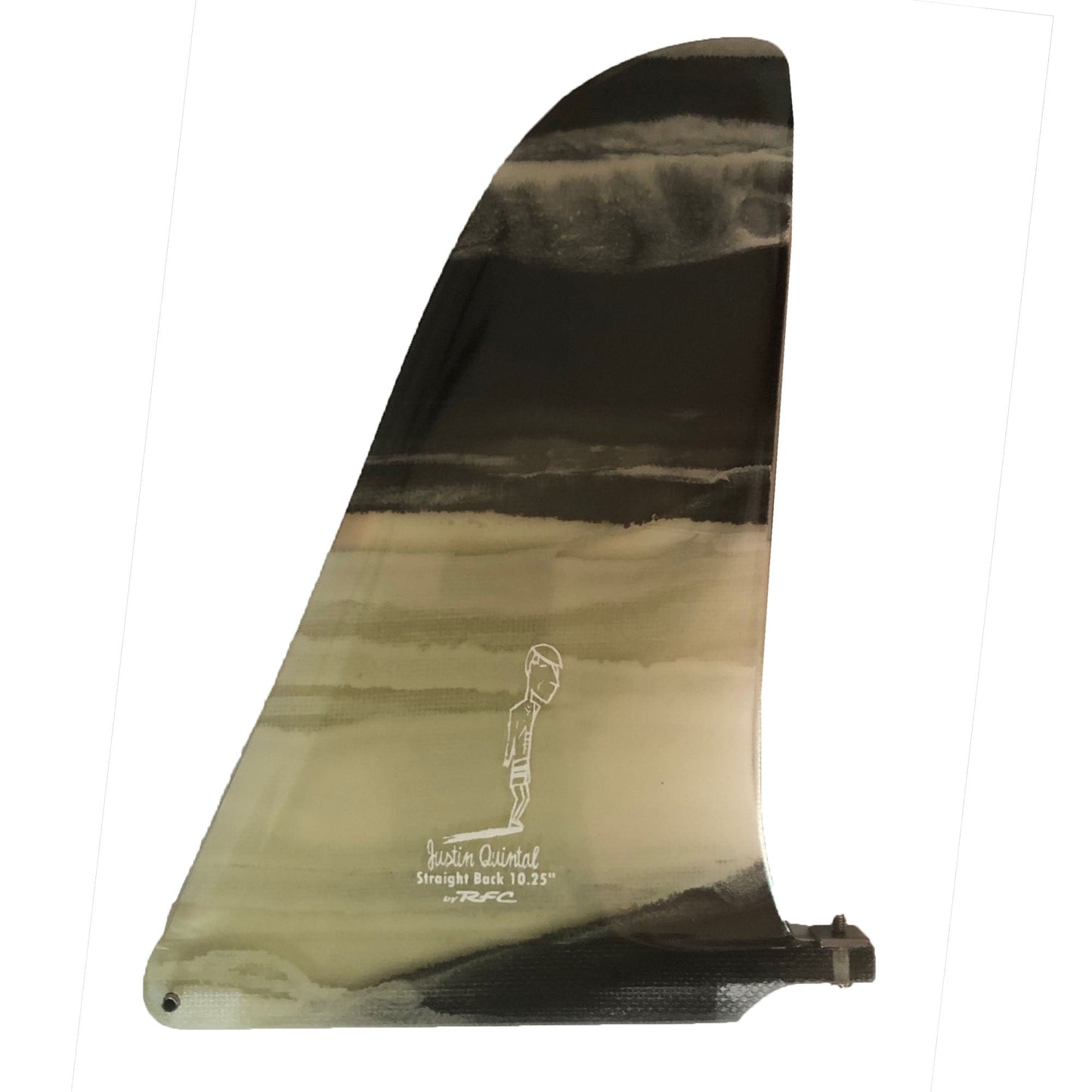 Rainbow Fin Company Justin Quintal Straight Back 10.25" Longboard Fin