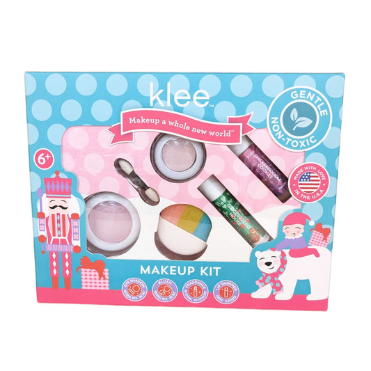 Klee Holiday 4PC Makeup Kit | Santa's Chalet