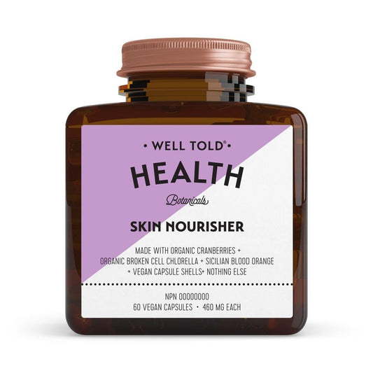 Well Told Health Skin Nourisher 460 mg (60 VCaps)