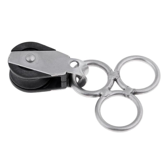 Lightweight Strong Stainless Steel Sports Kitesurfing Kiteboarding Kite Bar Swivel Pulley