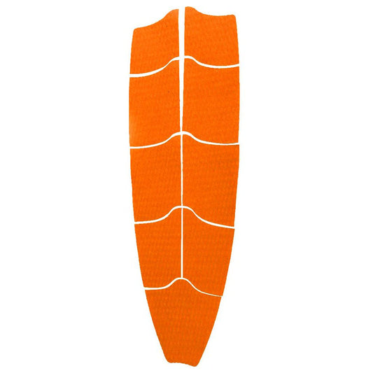 Surfboard Traction Pad - Set of 9 - Board Surf Full Deck Grip Foot Pad Orange