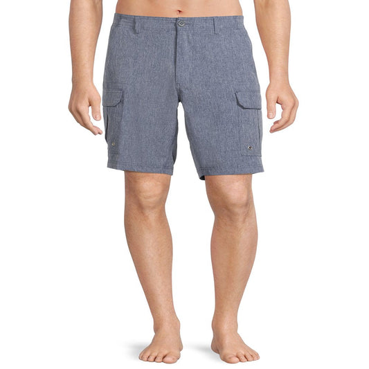 George Men’S and Big Men’S 9” Cargo Swim Shorts, up to Size 5XL