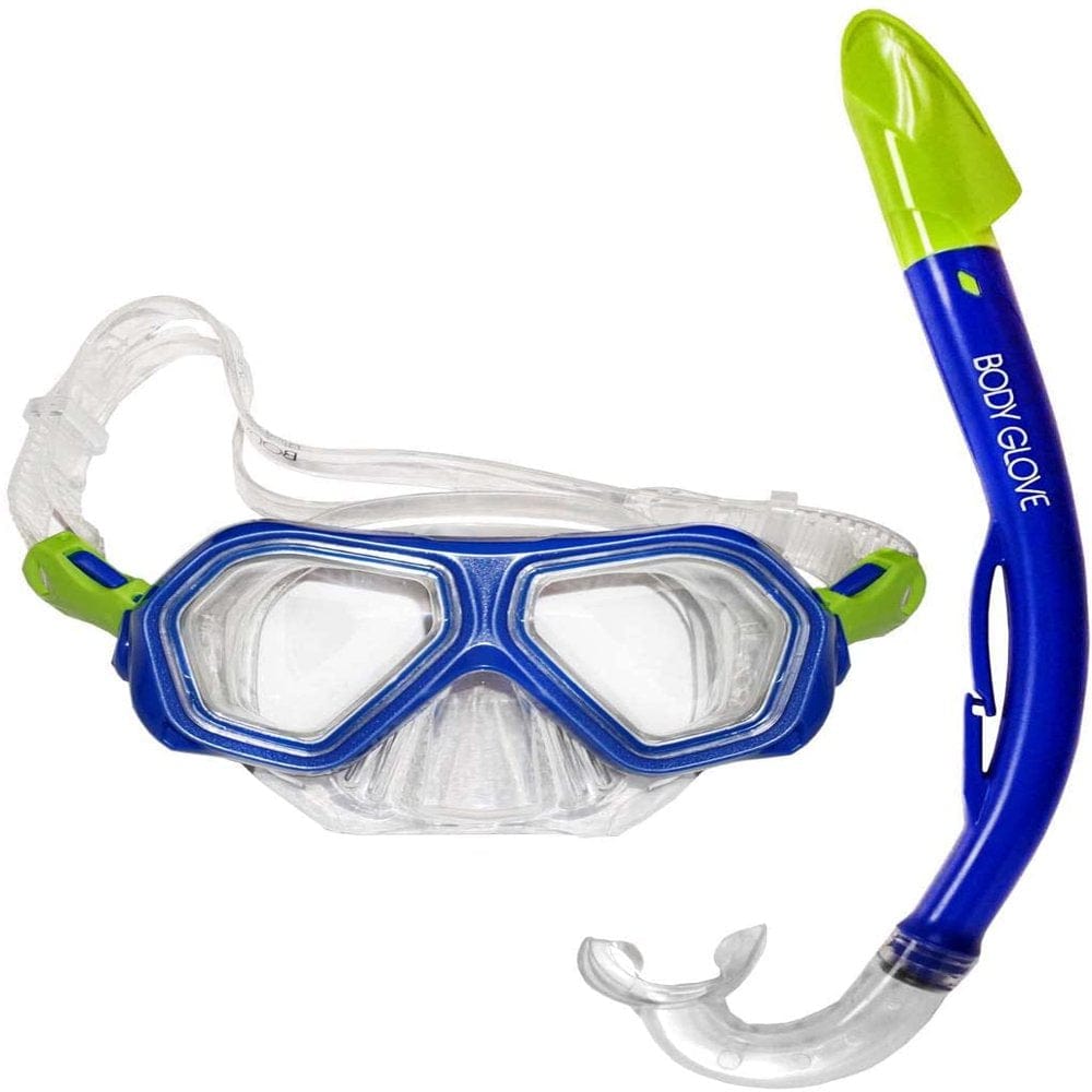Body Glove Aquatic Mischief Kids Mask and Snorkel Combo for Snorkeling, Diving, and Swimming