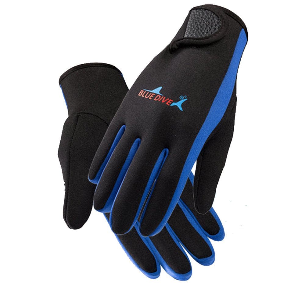 Bzoosio 1.5Mm Neoprene Gloves Diving Surfing Spearfishing Snorkeling Warm Gloves Fashion