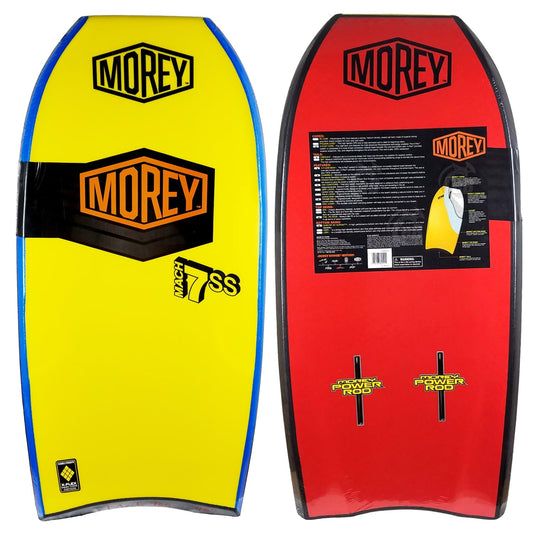 Morey Bodyboard Mach 7SS 41.5' - Yellow / Black / Orange