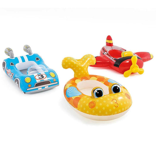 Intex Inflatable Pool Cruiser Float, Assorted Colors and Designs, Pool Float for Swimming Pool, Age Group: Children 3-6 Years, Unisex, Occasion: Swimming