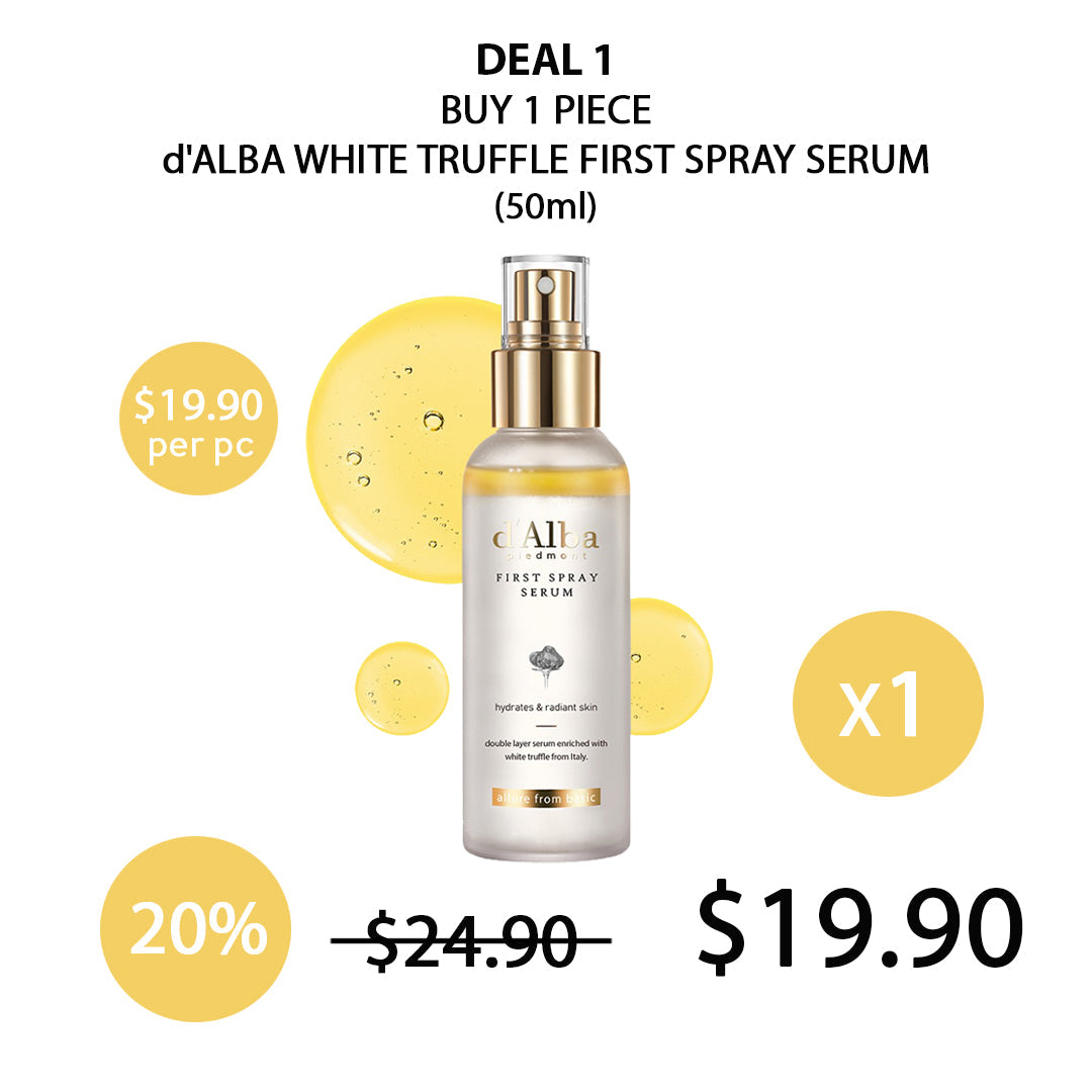 [D'ALBA] First Spray Serum 50ml | 100ml