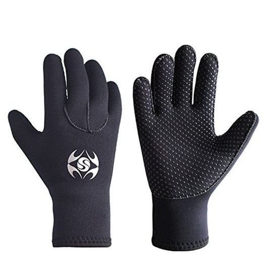 Diving Gloves 3Mm Neoprene Gloves Thermal Anti-Slip Wetsuit Gloves for Men Women Diving Snorkeling Swimming Surfing Sailing Kayaking