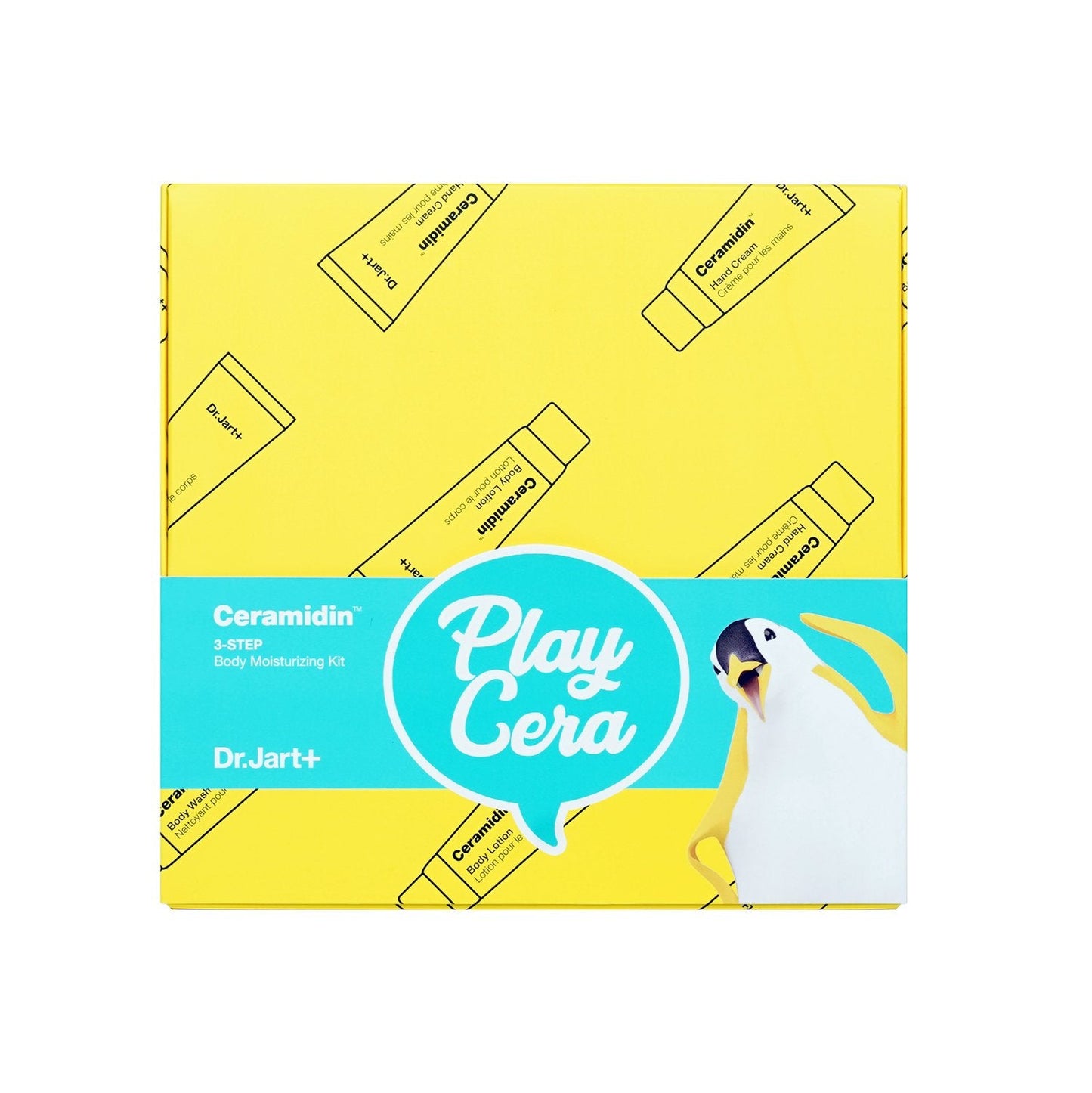 Ceramidin Play Cera 3-Step Body Moisturizing Kit