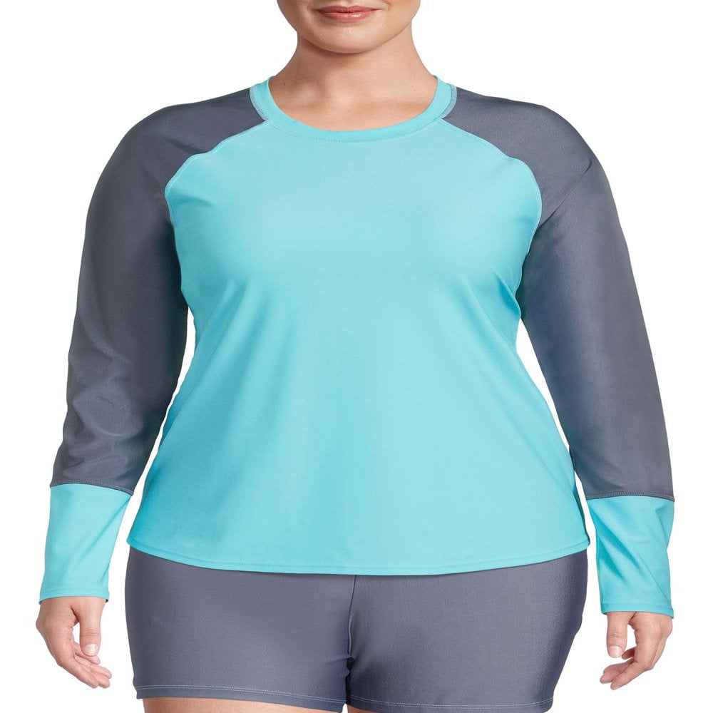 Free Tech Women'S plus Size Long-Sleeved Rashguard