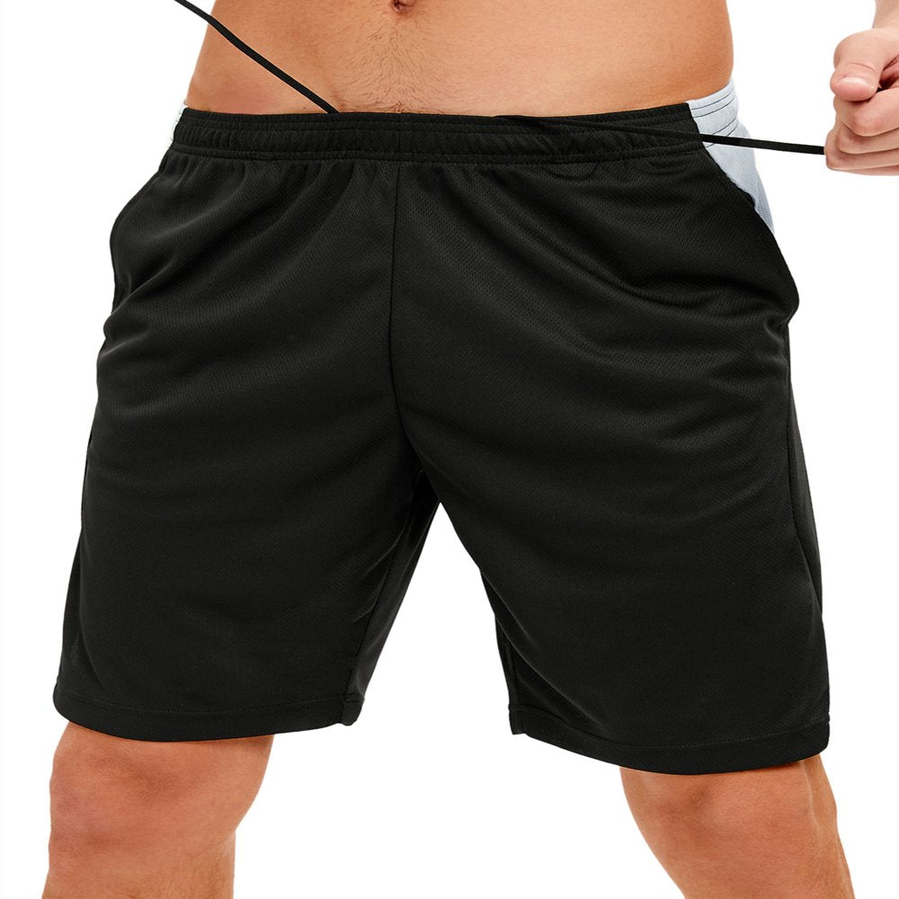 LELINTA Mens Swim Trunks Watershort Swimsuit Board Colorblock Shorts Bathing Suits Elastic Waist Drawstring