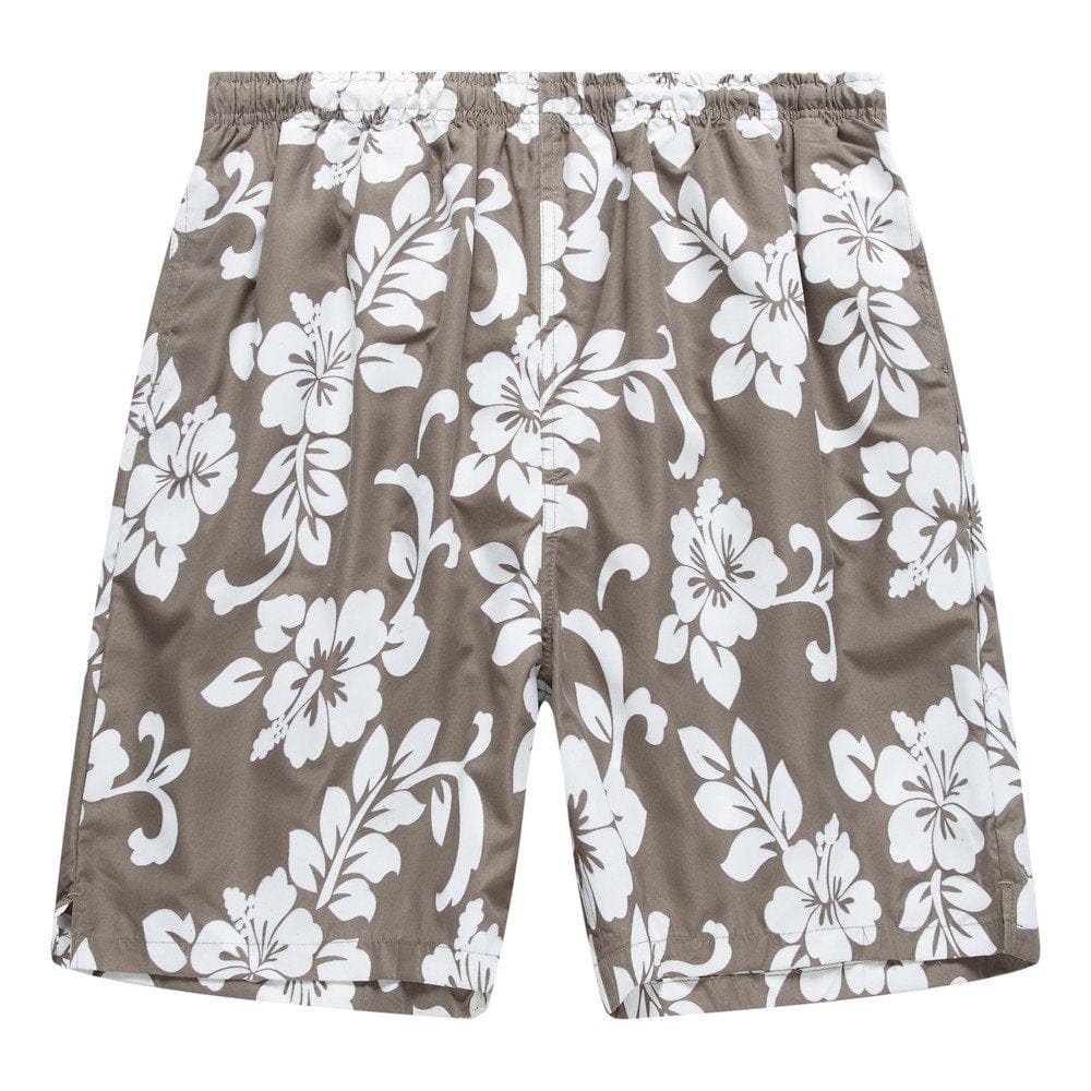 Hawaii Hangover Men'S Hawaiian Floral Swim Trunk