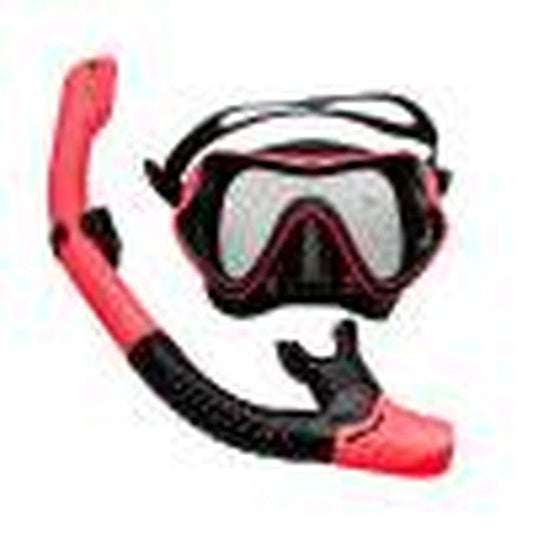 Jocestyle Diving Goggles Snorkel Set for Adults, Anti-Fog Full Face Silicone Diving Mask with Dry Snorkel