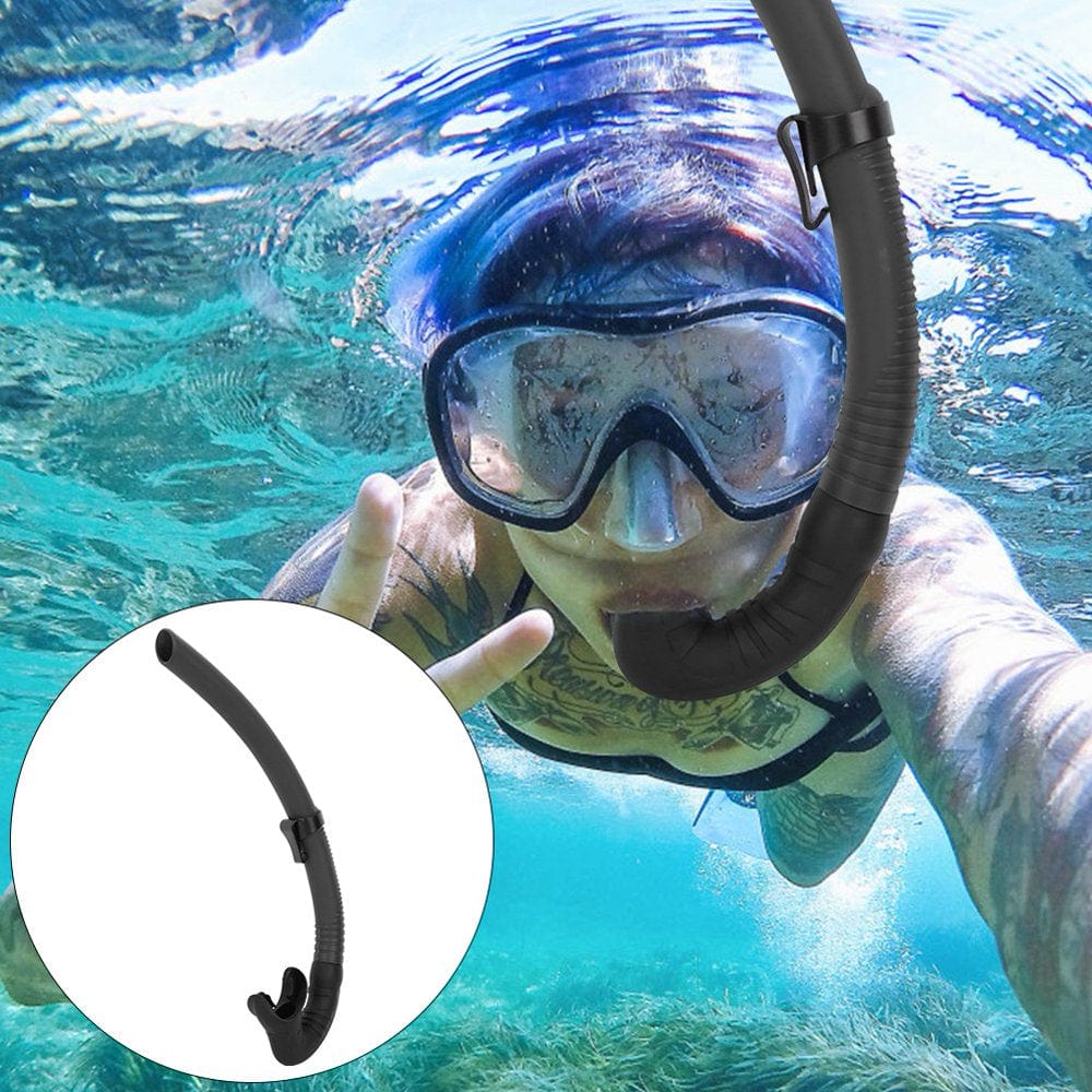 Karlge Diving Tube,All Wet Silicone Diving Snorkeling Breathing Tube Folding Swimming Kit, Breathing Tube