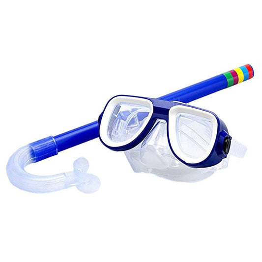 Kids Diving Goggle Mask Breathing Tube Anti-Fog Swimming Glasses Snorkeling Underwater Set