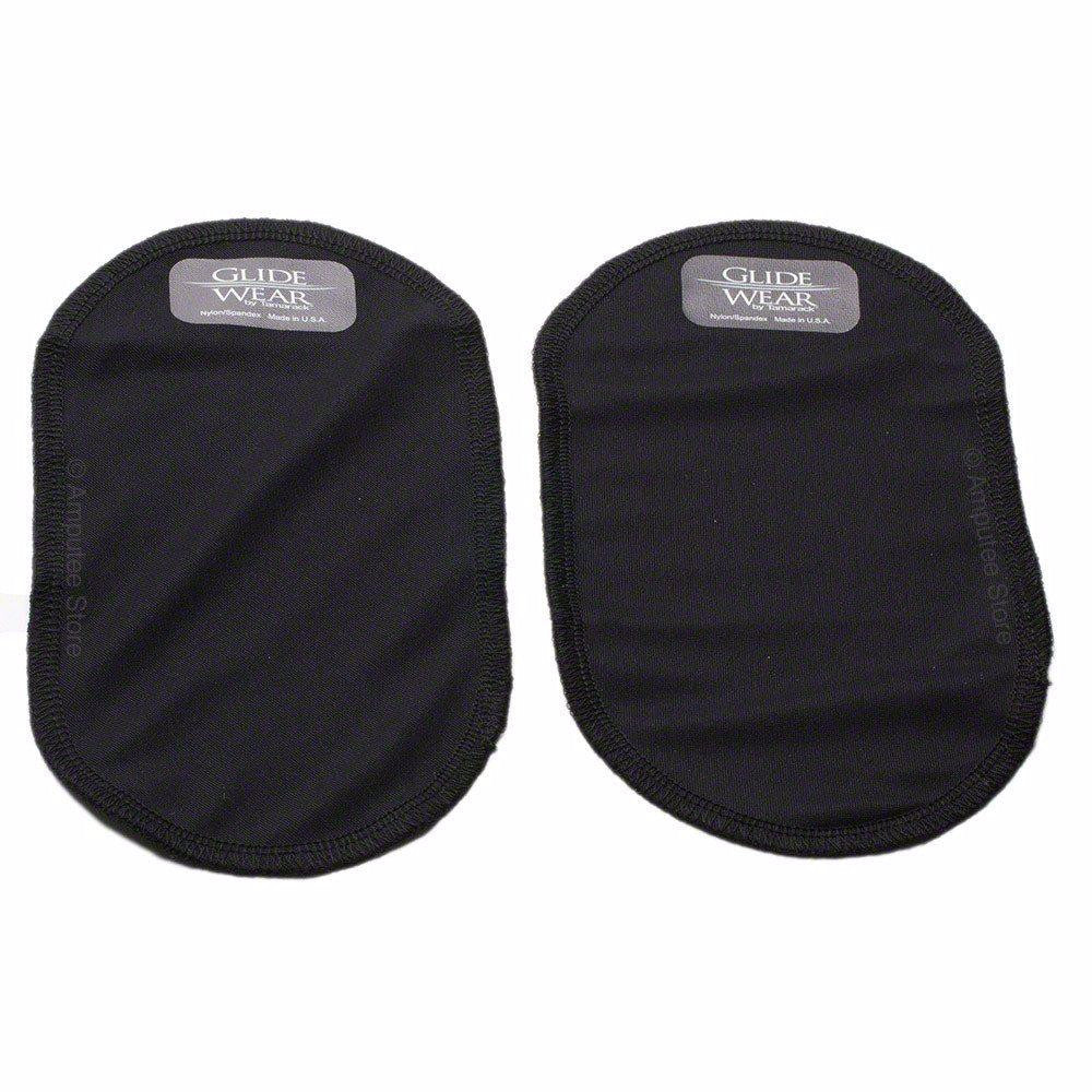 Size large glidewear for reducing friction behind your knee or over the patella.