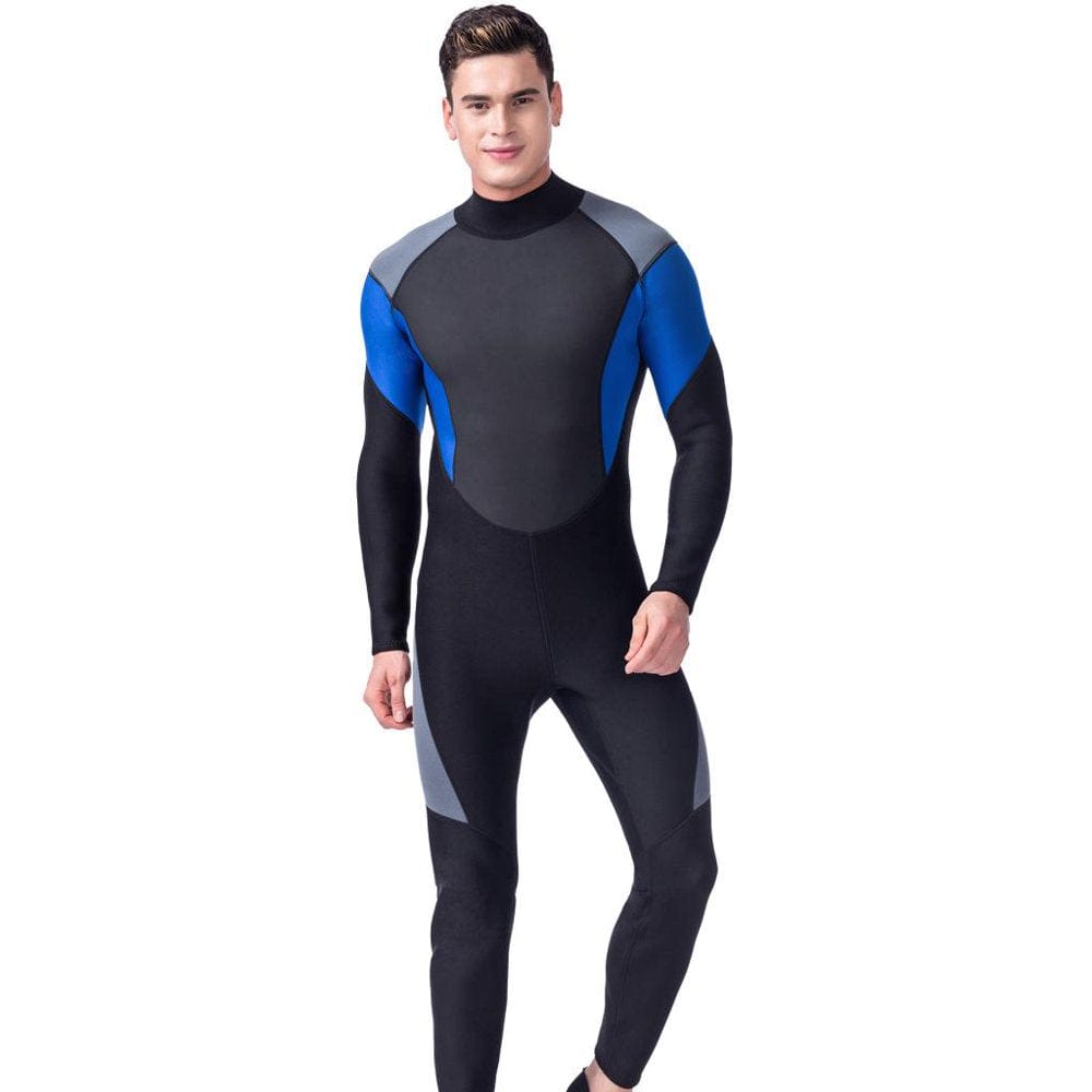 Mens 3Mm Wetsuit Full Body Super Stretch Neoprene Surfing Snorkeling Diving Suit XXL