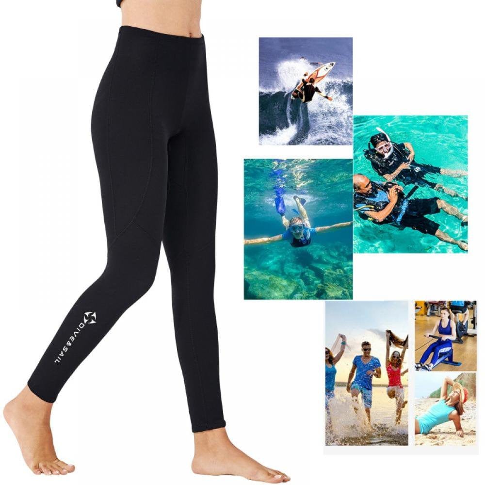 Monfince 2Mm Wetsuit Split Top Thickened Diving Snorkeling Surfing Suit Swimming Pants for Professional Men and Women